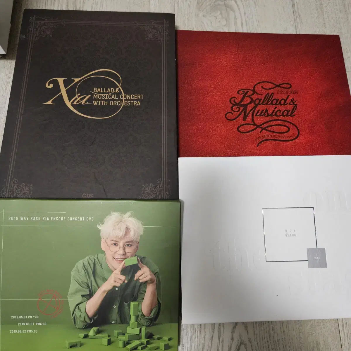 김준수 콘서트 dvd 일괄